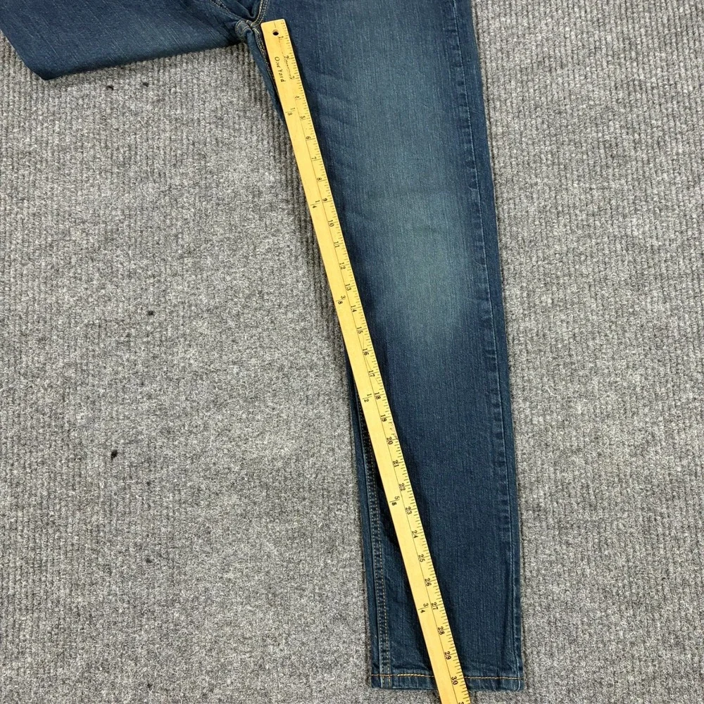 Levi's 510 Mens Skinny Jeans Size 33x32 Medium Wash Stretch Denim Mid Rise